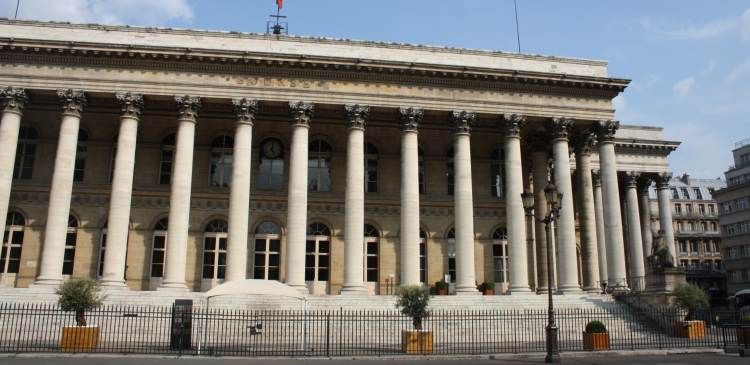 edificio de la bourse