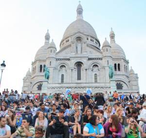 Botellón en París