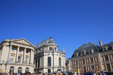 Palacio de versalles desde fuera